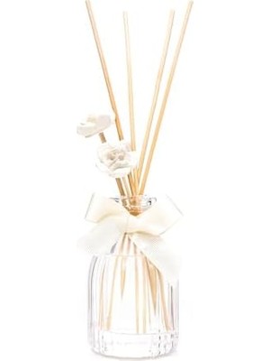 TeknoKapsül 100 ml Kristal Şişe Beyaz Sabun Oda/banyo Kokusu