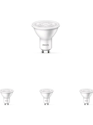 TeknoKapsül Ess Ledspots 4, 7W-50W GU10 36D Sarı Işık LED Ampul 4lü Paket