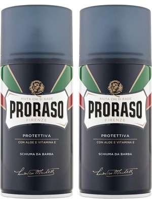TeknoKapsül Proraso Tıraş Köpüğü - Aloe E (2 Paketi)