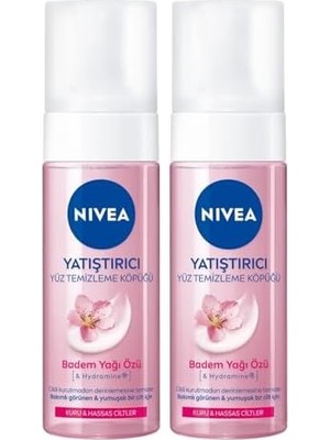 TeknoKapsül Yatıştırıcı Yüz Temizleme Köpüğü 150ML, Kuru Hassas Ciltler, Nemlendirici, Yağı, Yüz Bakım, X2 A