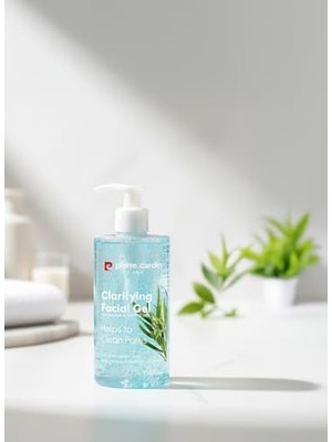 TeknoKapsül Clarifying Facial Cleanser With Niacinamide & Tea Tree Oil-Köpük Jel 350 ml
