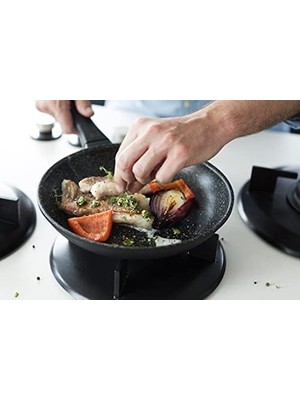 TeknoKapsül Madura Wok, Granit Kaplama, 30 cm