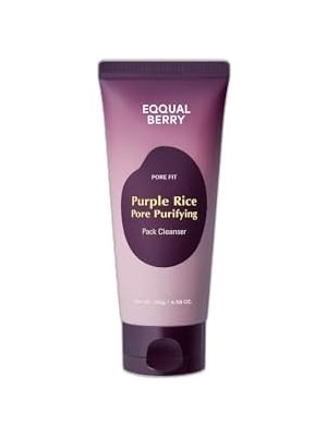 TeknoKapsül Eqqualberry Purple Rice Pore Purifying Pack Gözenek Önleyici Arındırıcı Mor Pirinçli Temizleyici