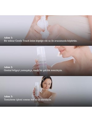 TeknoKapsül Gentle External Intimate Wash Foam 150ML Intim Temizleme Köpüğü (3 Paketi)
