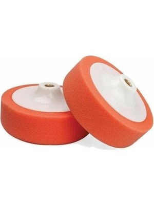 TeknoKapsül Polisaj Pasta Süngeri 150 mm M-14 Bağlantı Oto Araba Parlatma Pedi Sünger Araba Parlatıcı