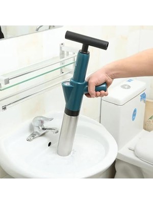 TeknoKapsül Profesyonel, Yüksek Basınçlı Boru Piston, Tıkalı Tuvalet Lavabo Pompası,