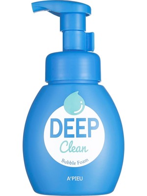 TeknoKapsül A'pieu Soda Karbonat Içeren Nemlendirici Etkili Temizleme Köpüğü Deep Clean Bubble 200 Mililitre