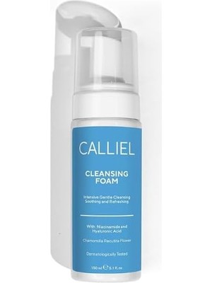 TeknoKapsül Calliel Yatıştırıcı Nemlendirici Etkili Yüz Temizleme Köpüğü. Tüm Cilt Tipleri 150ML