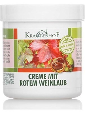 TeknoKapsül Krauterhof Kırmızı Asma Yaprağı Kremi (250 Ml)