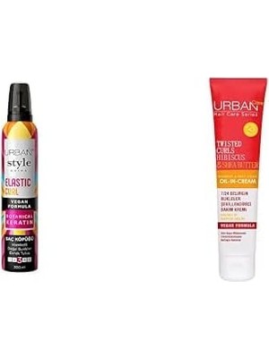 TeknoKapsül Guide Elastic Curl Doğal Görünüm Sağlayan Saç Köpüğü 200 Ml- Vegan x Twisted Curls Hibiscus &