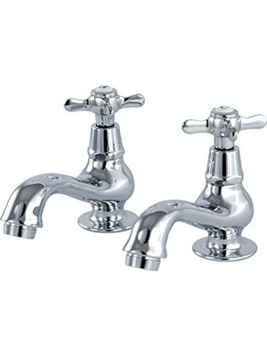 TeknoKapsül KS1101BEX Essex Lavabo Musluk Musluğu, 4-3/8 "borulu Erişimde, Parlak Krom