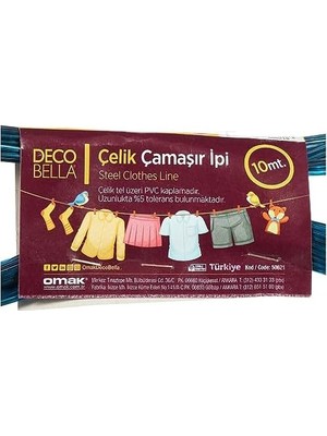 TeknoKapsül Çamaşır Ipi Çelik 10MT