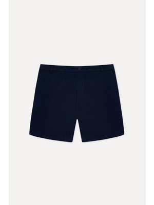 Mudo Erkek Lacivert Regular Fit Şort