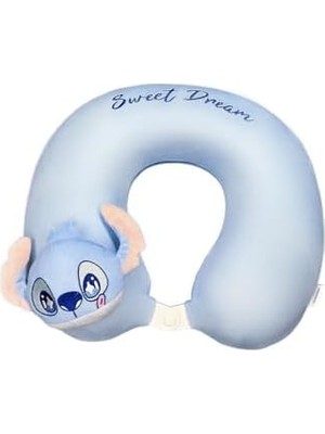 TeknoKapsül Miniso Lilo & Stitch Hafızalı Boyun Yastığı, 2020143410106