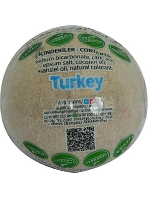 TeknoKapsül Lavantalı El Yapımı Banyo Bombası Banyo Topu Mor 90-120 gr