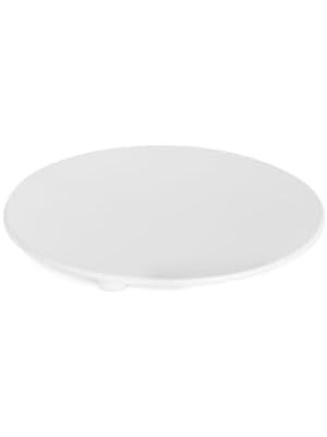 TeknoKapsül Tezgah Üstü Katı Sabunluk Beyaz Renk 21X137X137 mm
