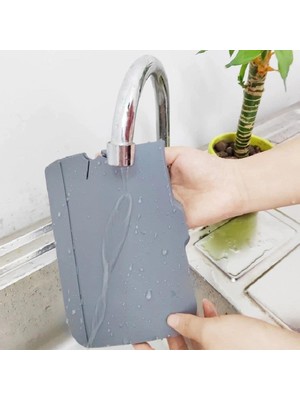 TeknoKapsül Lavabo Için Silikon Esnek Mat Musluk Sapı Damlama Tutucu Raf Mutfak Tezgahı Sıçrama Koruma