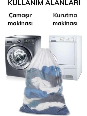 TeknoKapsül Çamaşır Yıkama Filesi Kirli Filesi Maxi 40X60 cm