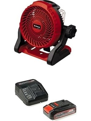 TeknoKapsül Ge-Cf 18/2200 Li - Solo, Akülü Vantilatör 18V 2,5 Ah Pxc Starter Kit (Başlangıç Seti)