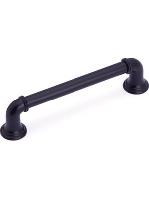 TeknoKapsül Siyah Renkli 128 mm Klasik Kulp