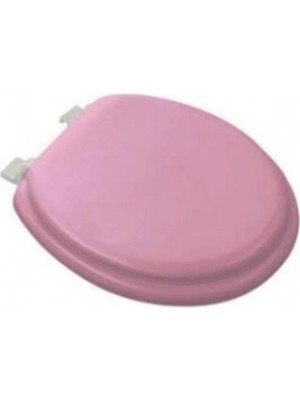 MiraLive Pembe Yumuşak Klozet Kapak Büyük Puf 42X41 cm (4887)