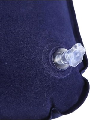 TeknoKapsül Şişirilebilir Seyahat Boyun Yastığı U Şekilli Ergonomik Boyun Destek Yastığı Uçak Tren Otobüs Yolcu