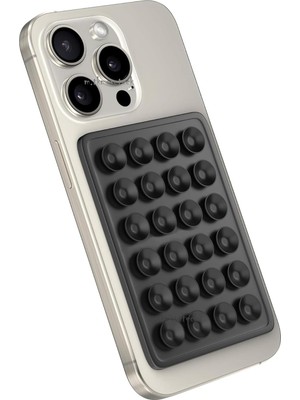 TeknoKapsül - 16 Yüksek Kaliteli Tüm Cihazlar Yüzeyler Vakumlu Telefon Tutucu Ayna Duvar