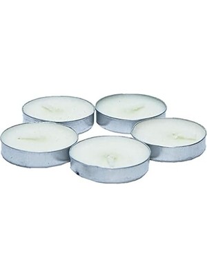TeknoKapsül Ksmart Tea Lights Beyaz Mum 5AD