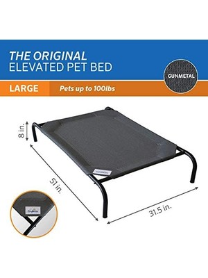 TeknoKapsül - Köpek, - Büyük - Gunmetal, Kumaş