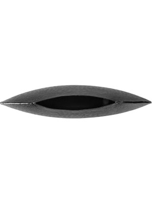 TeknoKapsül Sia Siyah Oval Vazo 25CM