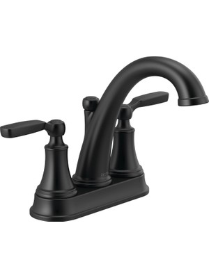 TeknoKapsül 2532LF-BLTP Woodhurst Banyo Bataryası, Mat Siyah