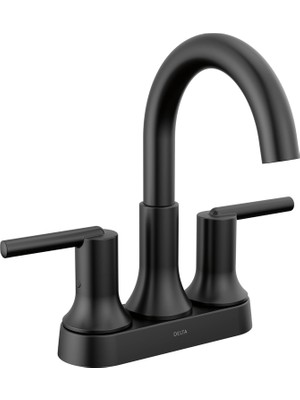 TeknoKapsül Trinsic Mat Siyah Banyo Bataryası, Banyo Lavabo Bataryası, Orta Set, Mühür Teknolojisi, Metal Tahli