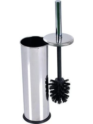 TeknoKapsül Metal Wc Fırçası, Krom Tuvalet Temizleme Fırçası, Paslanmaz Çelik Saplı, Dayanıklı Hijyenik Bany