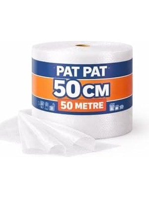 TeknoKapsül Pink & - Pat Pat, Balonlu Ambalaj Malzemesi (Taşınma, Taşıma, Paketleme) - 50CM x 50M