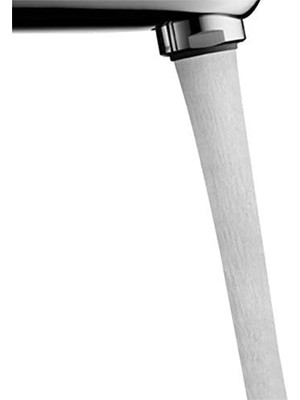 TeknoKapsül Logis Low Water Saving 1-Handle 1 6-Inch Tall Bathroom Sink In Brushed Nickel, 71100821