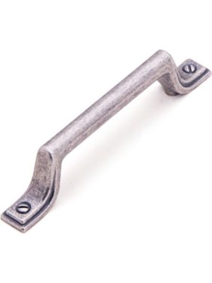 TeknoKapsül Antik Gümüş Rengi 96 mm Klasik Kulp