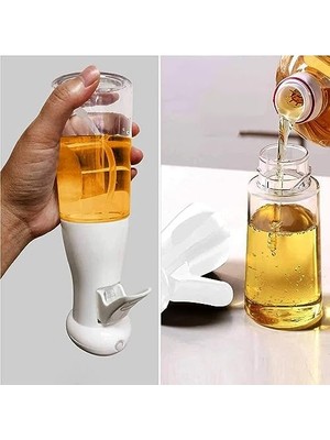 TeknoKapsül Yeni Nesil Airfryer Sprey Yağdanlık 220ML Kolay Kullanımlı Yağdanlık Zeytinyağı Püskürtücü S