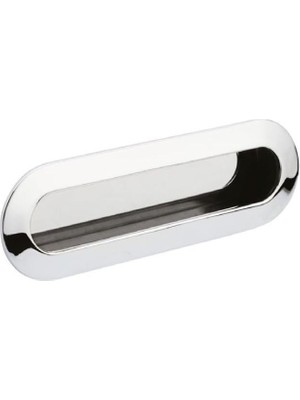 TeknoKapsül 128 mm Krom Renkli Gömme Kulp