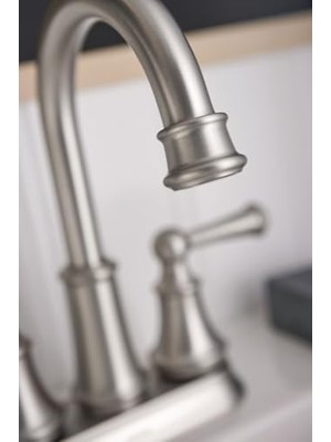 TeknoKapsül Brecklyn 4 In. 2-Handle Bathroom In Spot Resist Brushed Nickel