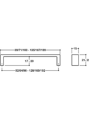 TeknoKapsül Siyah Renkli 64 mm Kulp