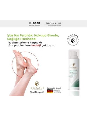 TeknoKapsül Anti Ideafarma Ayak Bakım Kremi