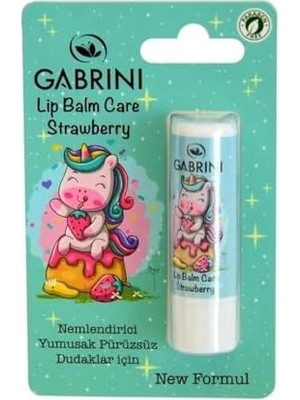 TeknoKapsül Gabrını Lip Balm Dudak Kremi Strawberry Çilek