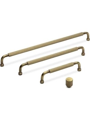 TeknoKapsül 128 mm Antik Rengi Klasik Kulp
