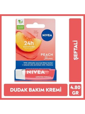 TeknoKapsül Kiraz Dudak Bakım Kremi, Kiraz Kokusu 4,8gr + Şeftali Dudak Bakım Kremi 4,8 Gr, Şeftali Kokusu