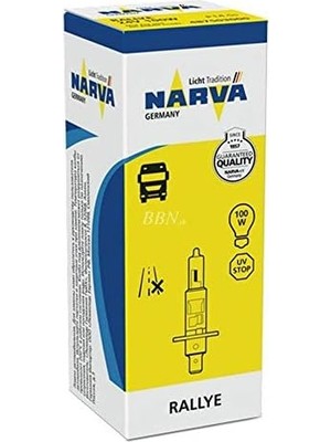 TeknoKapsül Narva Ampul H1 12V 100W Halogen Fişli H1 100W