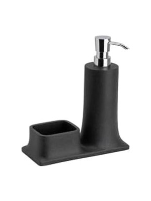 TeknoKapsül Deterjanlık Süngerlik Siyah/krom Renk 216X102X195 mm