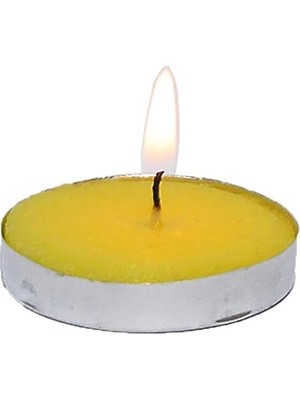 TeknoKapsül Ksmart Tea Lights Sarı Mum 5AD