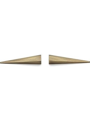 TeknoKapsül 32 mm Antik Rengi Tek Adet Yarım Kulp