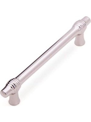 TeknoKapsül Parlak Nikel Renkli 128 mm Klasik Kulp