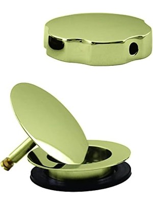 TeknoKapsül Westbrass Kablo Sürücü Banyo Atıkları, Parlak Pirinç, D50TE-01 Için Avrupa Stili